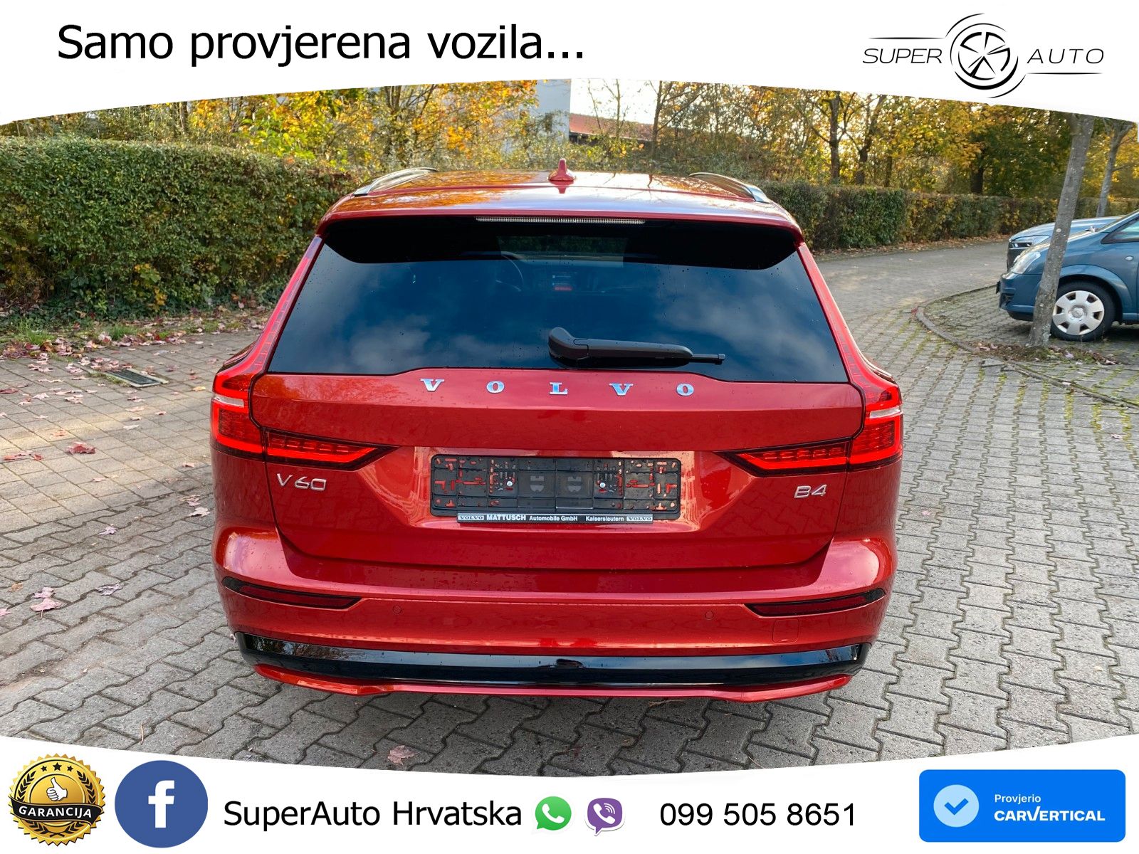 Volvo V60 2.0 B4 Benzin DCT LED+GR SJED+ACC