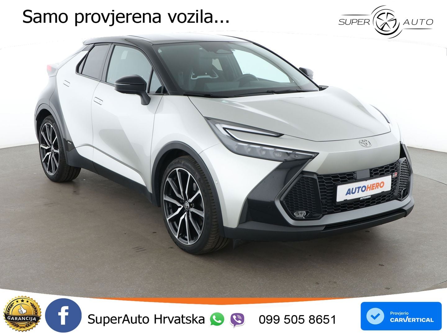 Toyota C-HR 2.0 (198 KS) Hybrid AWD e-CVT GR Sport LED+GR SJED+ACC
