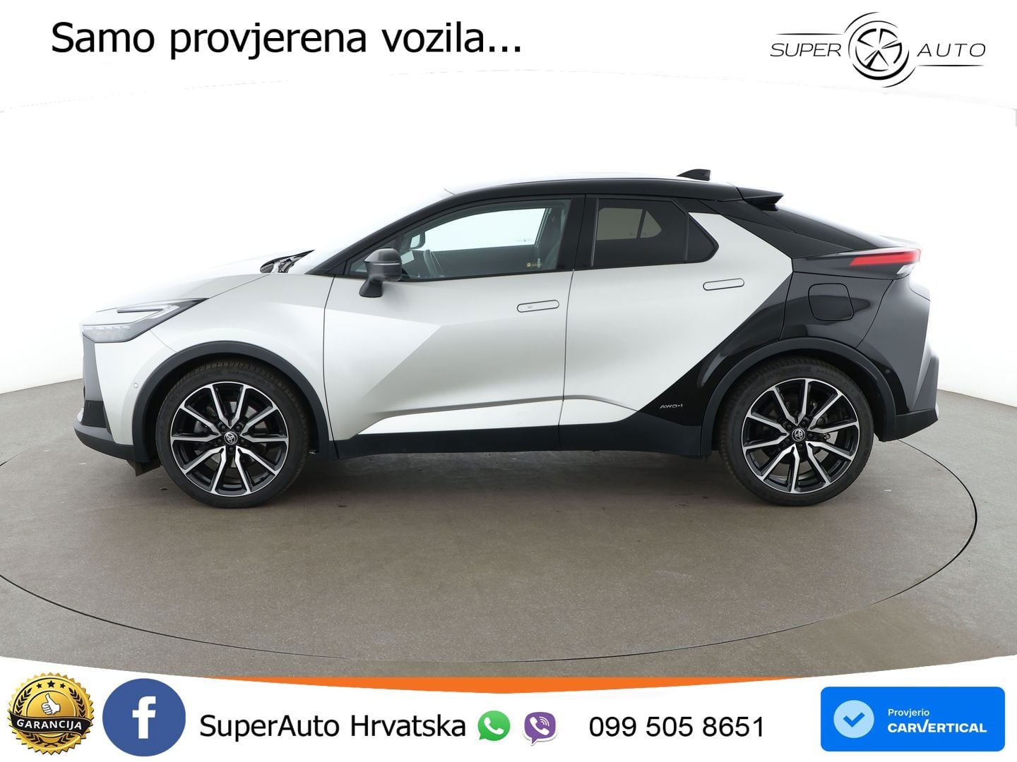 Toyota C-HR 2.0 (198 KS) Hybrid AWD e-CVT GR Sport LED+GR SJED+ACC