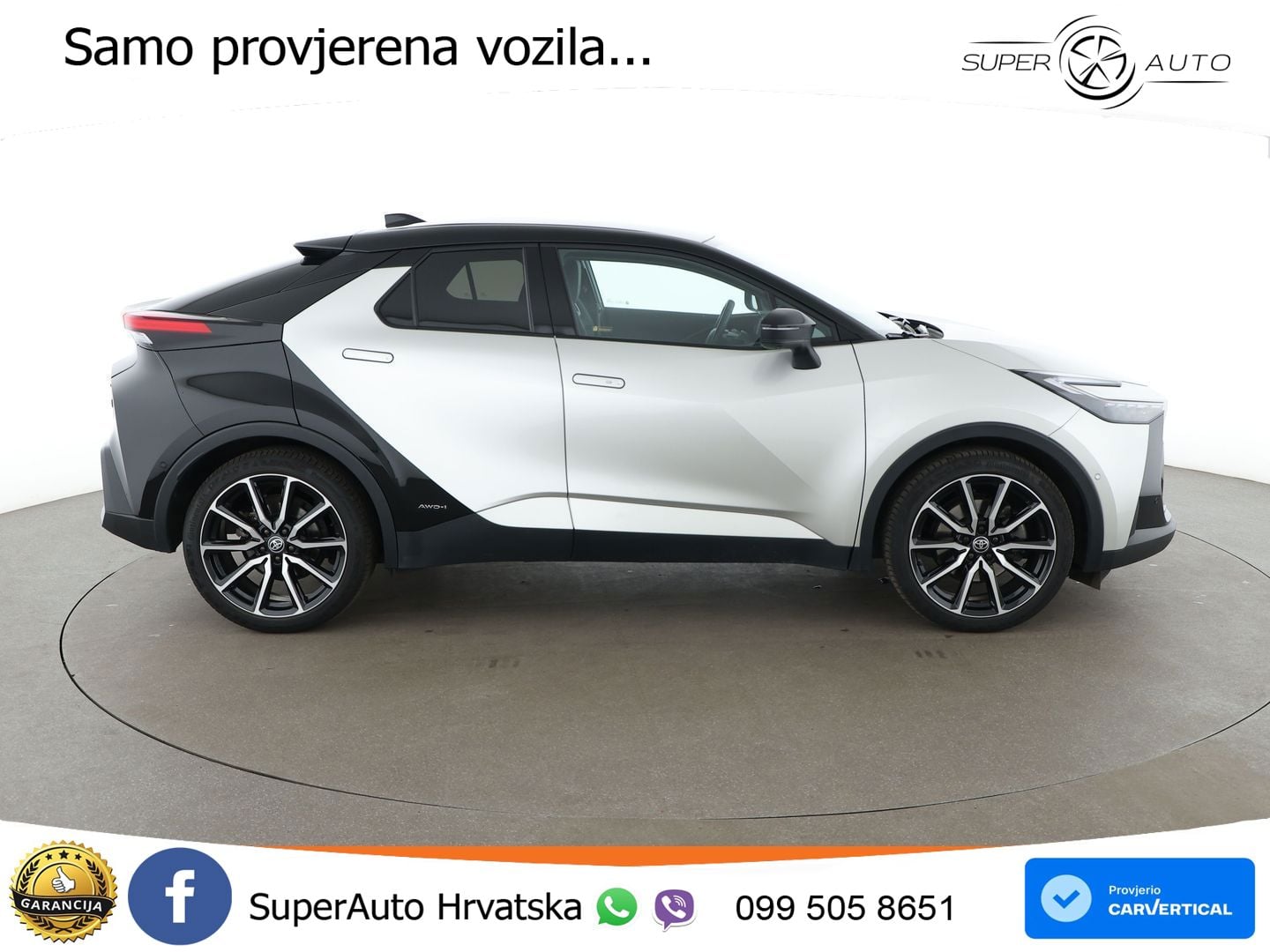 Toyota C-HR 2.0 (198 KS) Hybrid AWD e-CVT GR Sport LED+GR SJED+ACC
