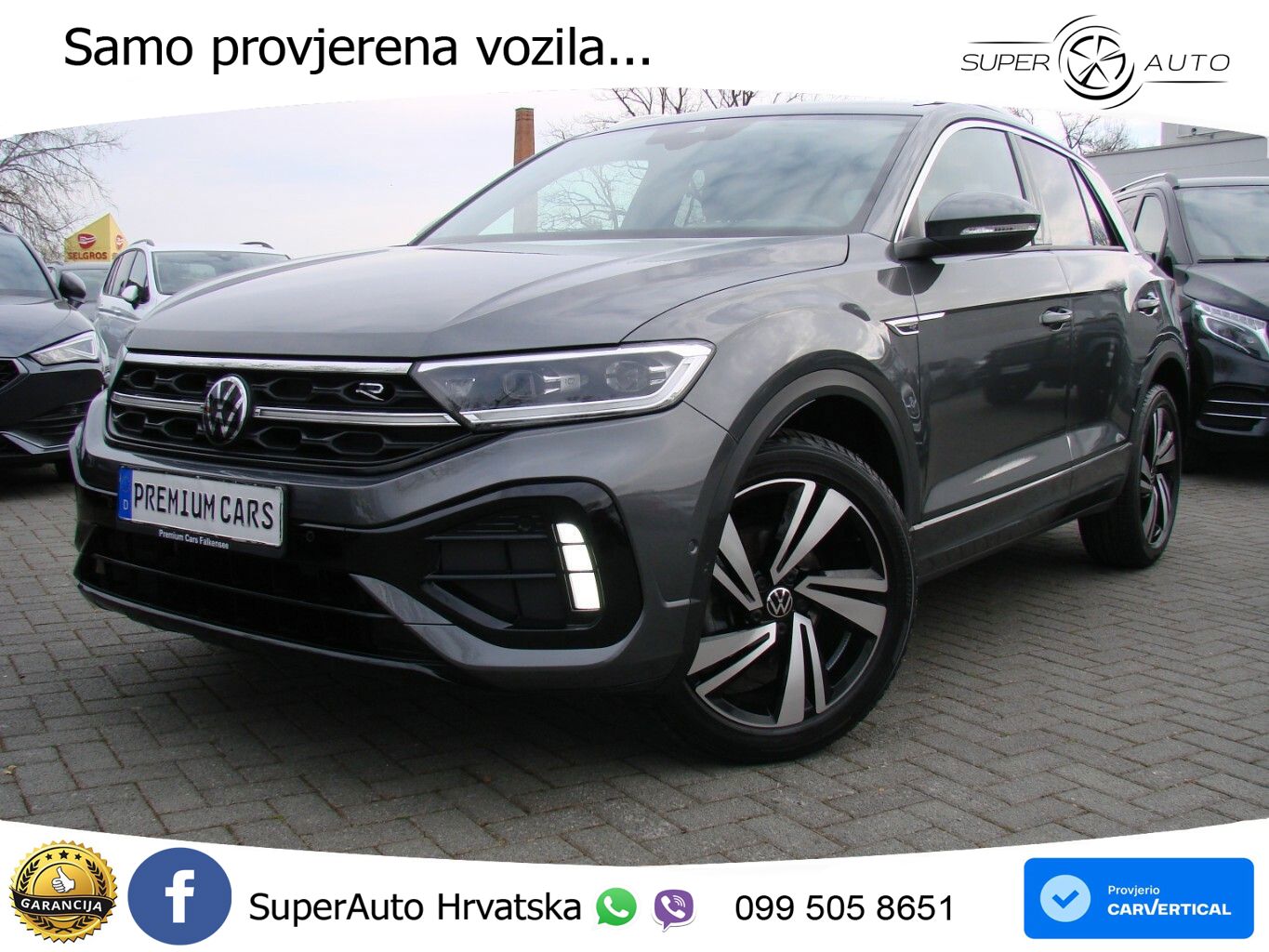 Volkswagen T-Roc 1.5 TSI (150 KS) DSG R-Line LED+GR SJED+ACC