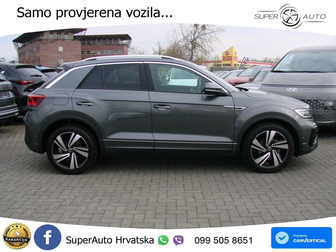 Volkswagen T-Roc 1.5 TSI (150 KS) DSG R-Line LED+GR SJED+ACC