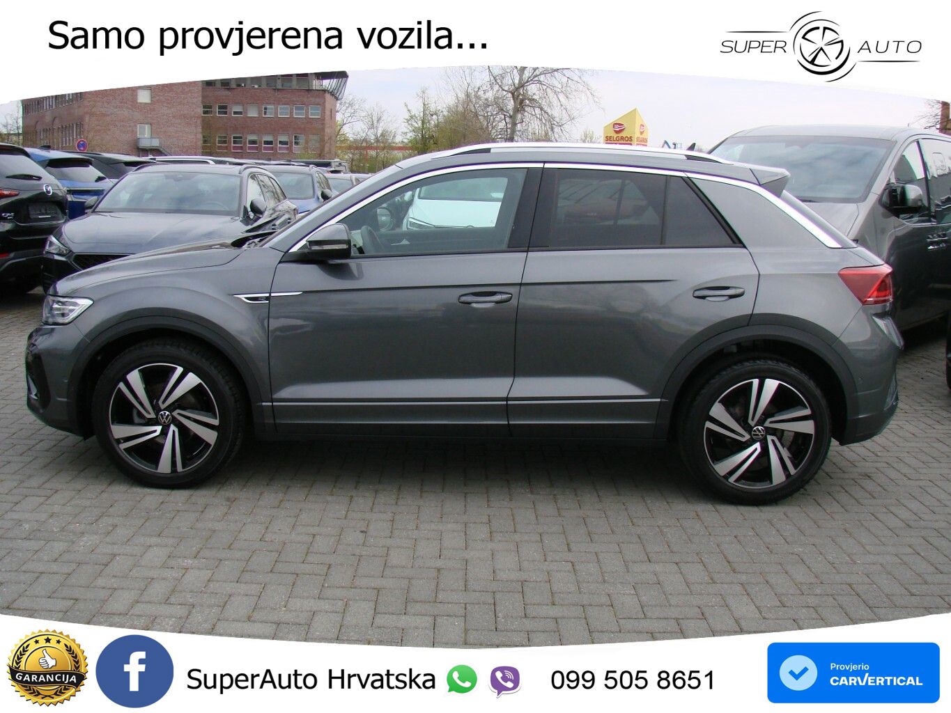 Volkswagen T-Roc 1.5 TSI (150 KS) DSG R-Line LED+GR SJED+ACC