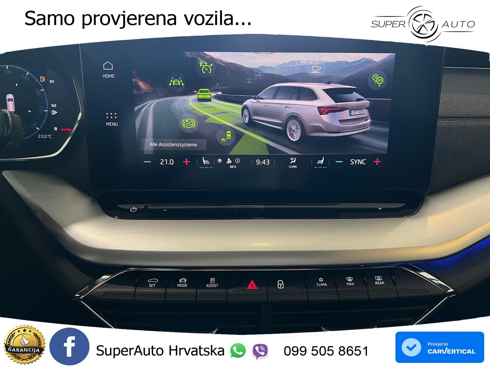 Škoda Octavia Combi 2.0 TDI (150 KS) DSG
