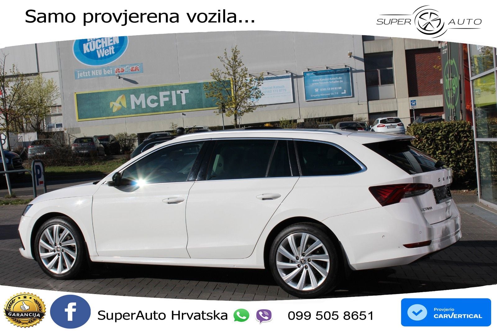 Škoda Octavia Combi 2.0 TDI (150 KS) 4x4 DSG LED+GR SJED+ACC