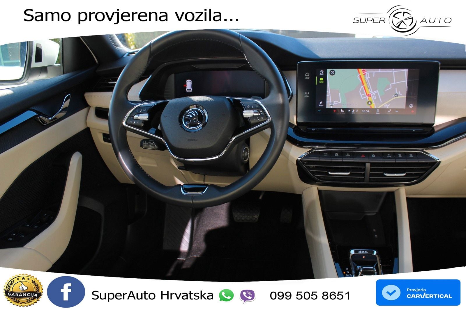 Škoda Octavia Combi 2.0 TDI (150 KS) 4x4 DSG LED+GR SJED+ACC
