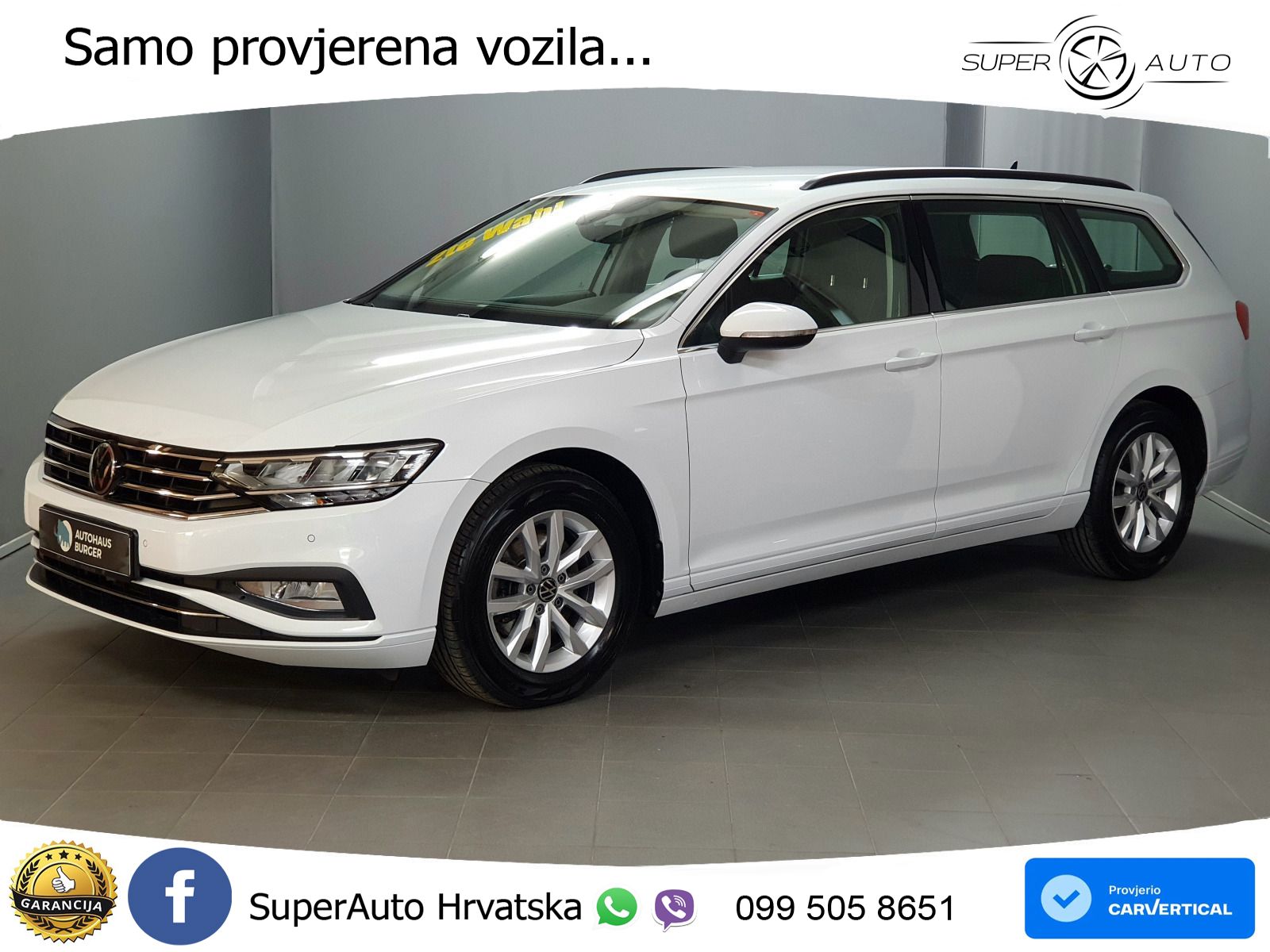 Volkswagen Passat Variant 2.0 TDI (150 KS) DSG Business LED+GR SJED+ACC