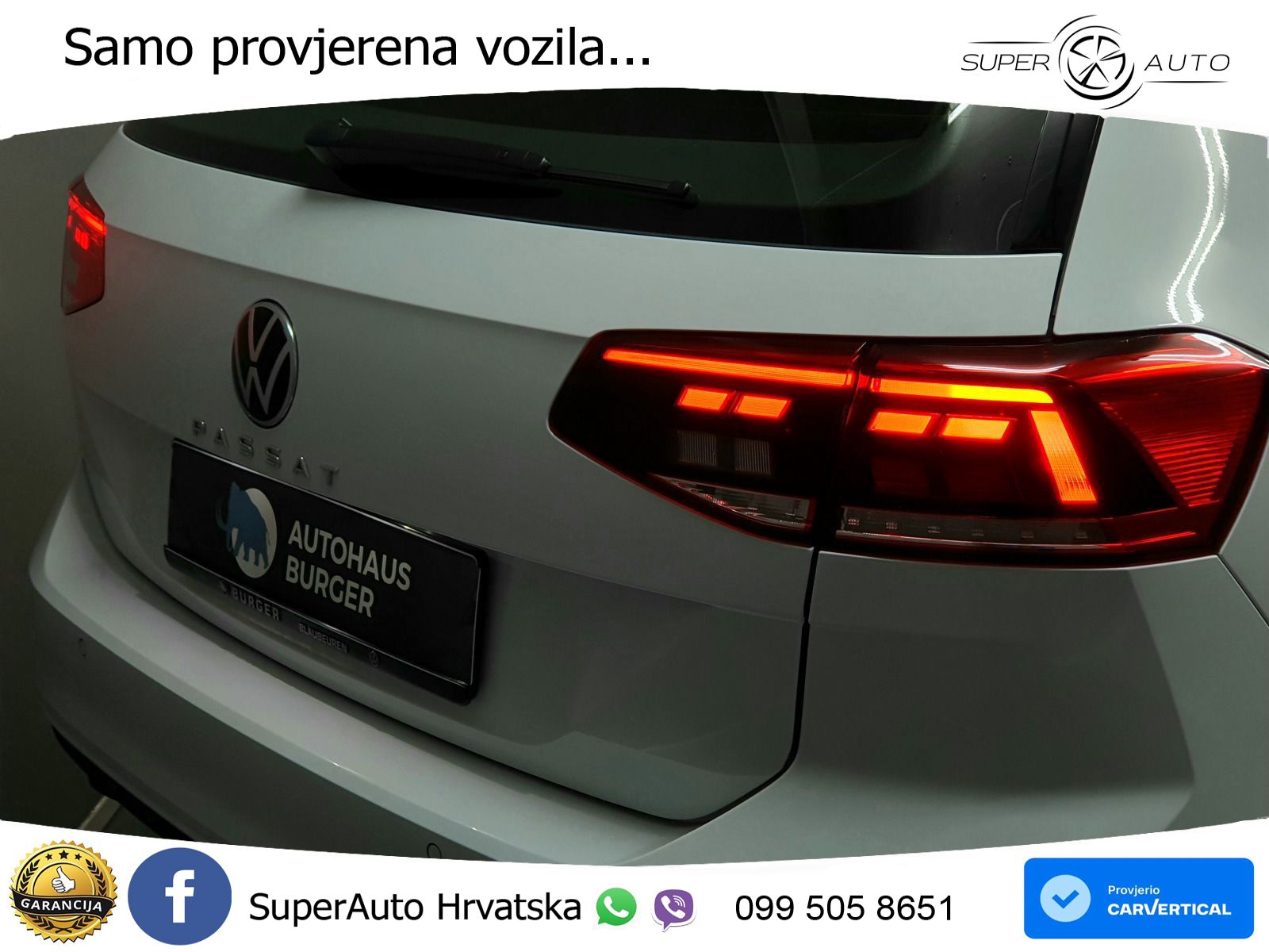 Volkswagen Passat Variant 2.0 TDI (150 KS) DSG Business LED+GR SJED+ACC