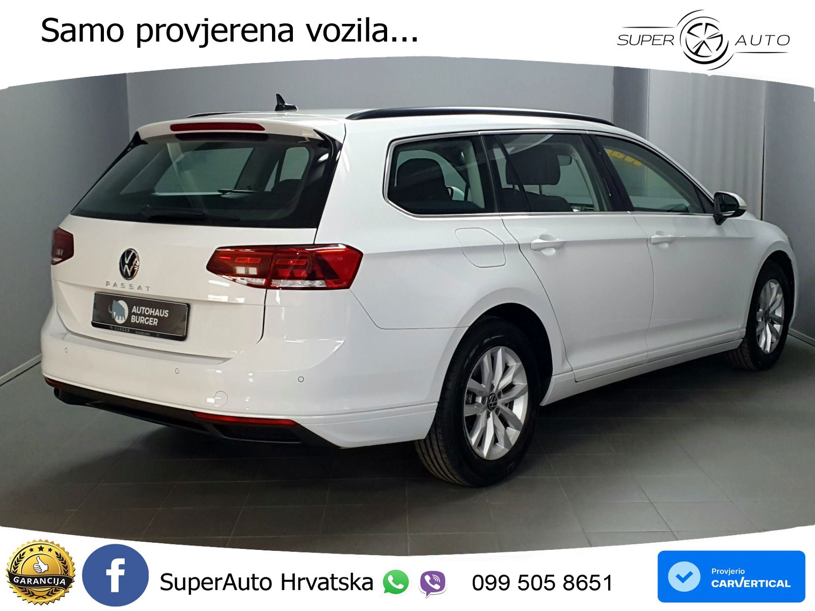 Volkswagen Passat Variant 2.0 TDI (150 KS) DSG Business LED+GR SJED+ACC