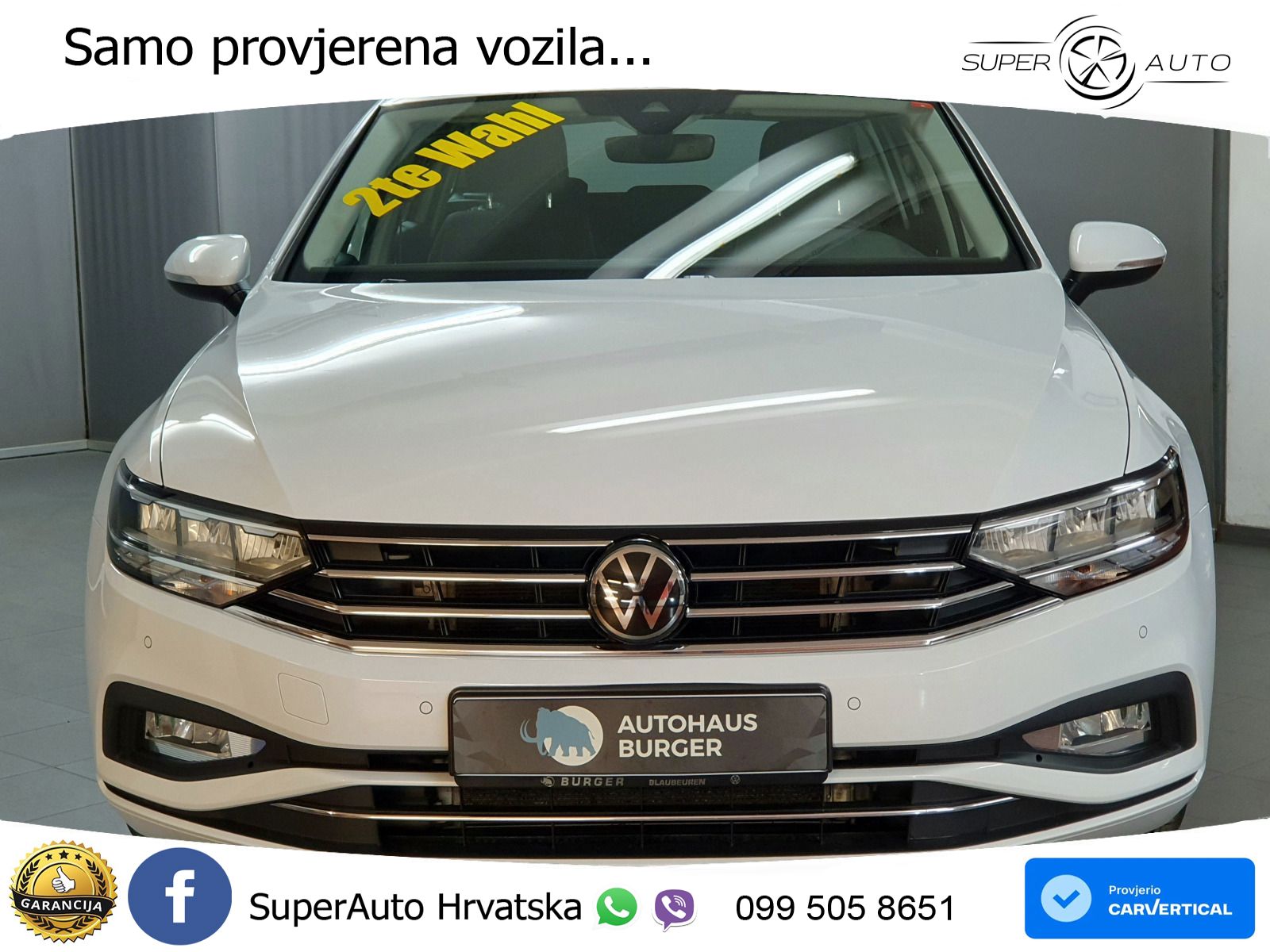 Volkswagen Passat Variant 2.0 TDI (150 KS) DSG Business LED+GR SJED+ACC