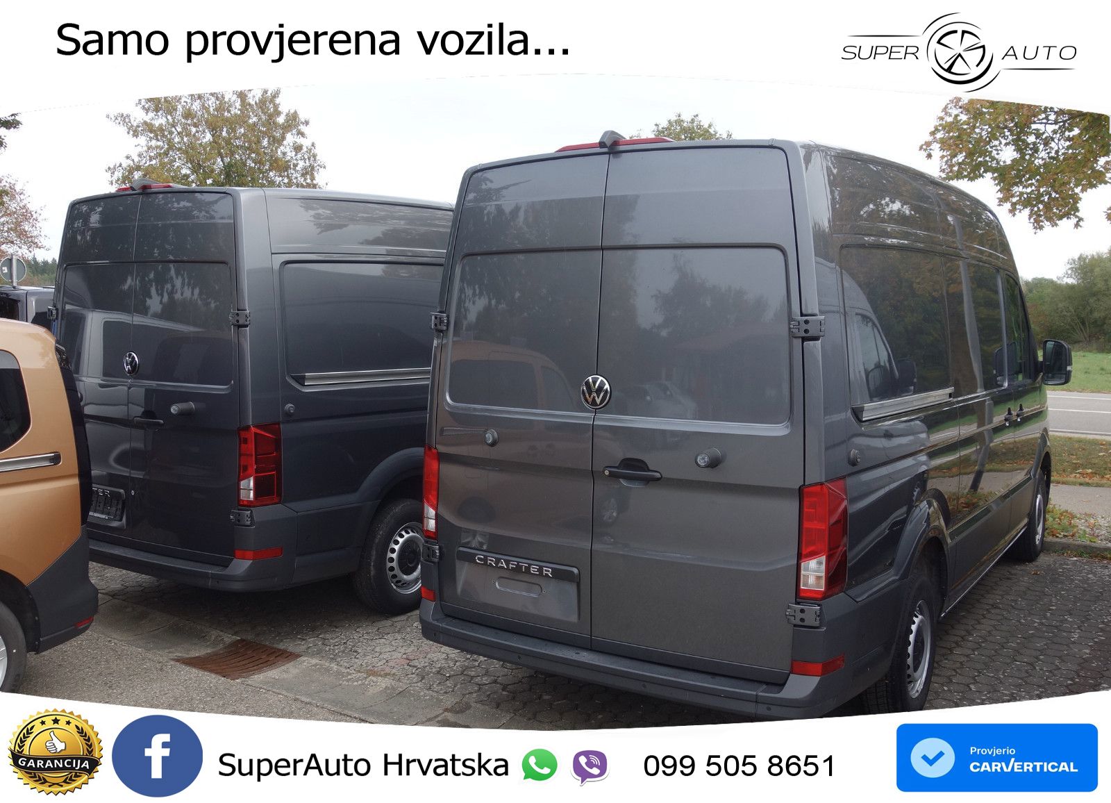 Volkswagen VW Crafter 35 MR L3H3 AHK Holz 5 Jahre Garantie 177 KS