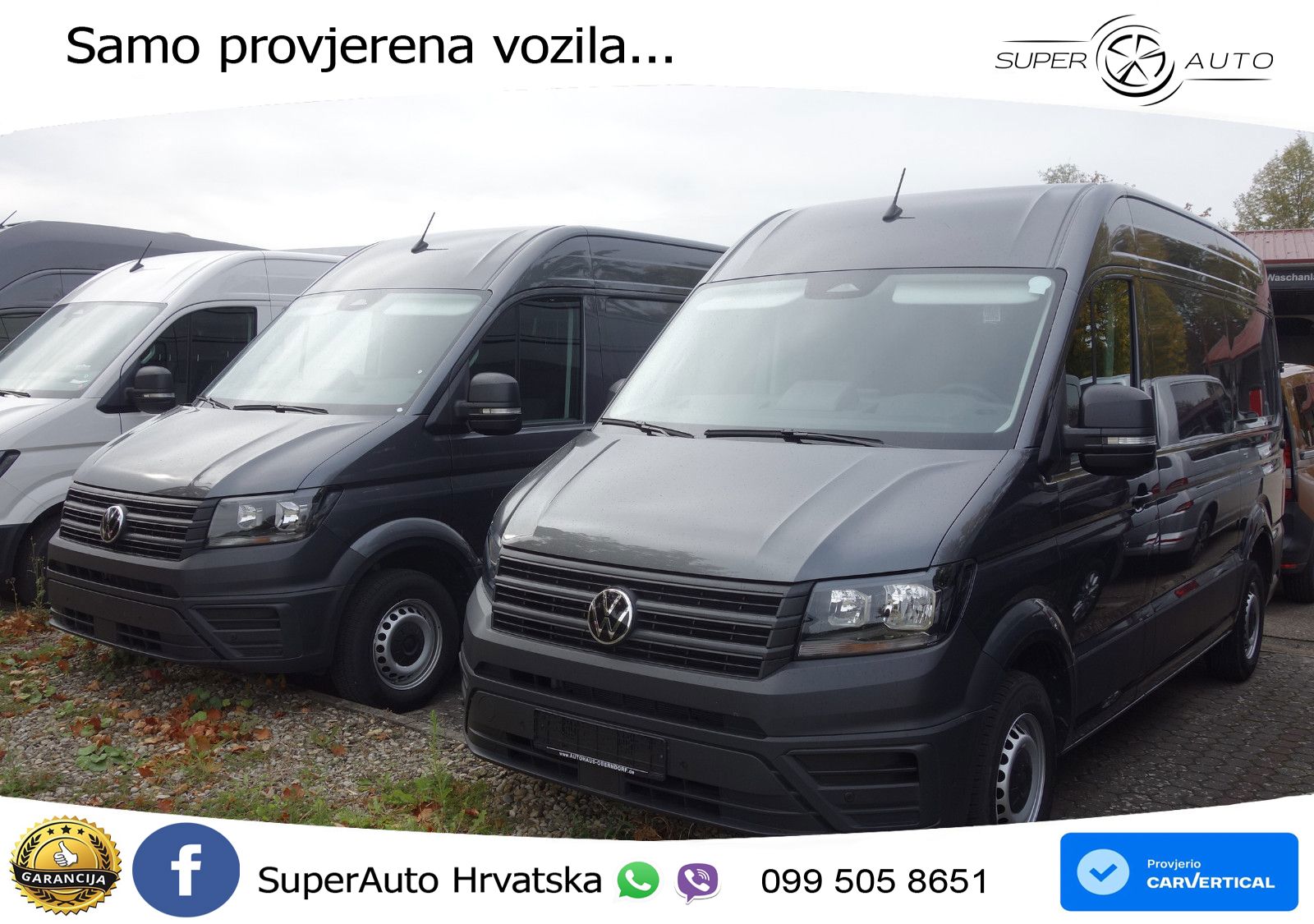Volkswagen VW Crafter 35 MR L3H3 AHK Holz 5 Jahre Garantie 177 KS