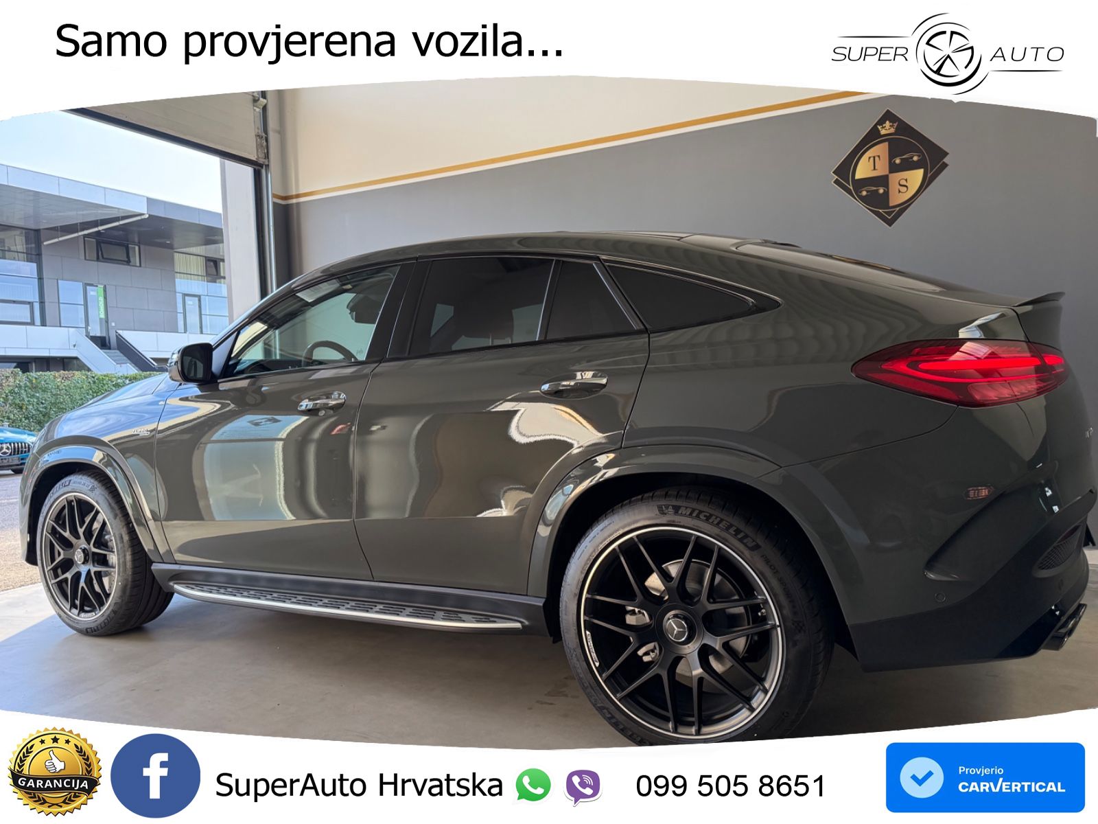 Mercedes AMG GLE Coupe 53 (435 KS) EQ Boost 4MATIC+ AMG SPEEDSHIFT TCT 9G ACC+HEAD+4xGR SJED+360+PANO