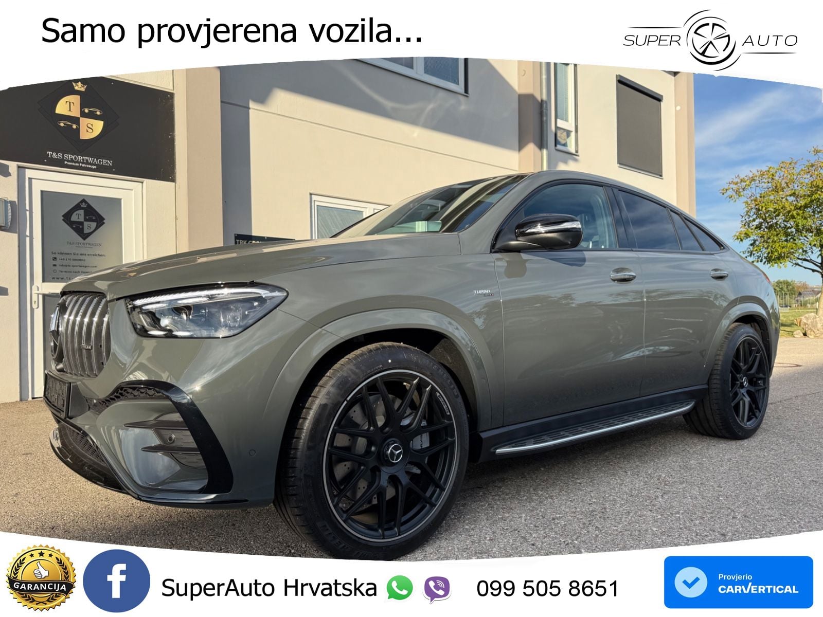 Mercedes AMG GLE Coupe 53 (435 KS) EQ Boost 4MATIC+ AMG SPEEDSHIFT TCT 9G ACC+HEAD+4xGR SJED+360+PANO