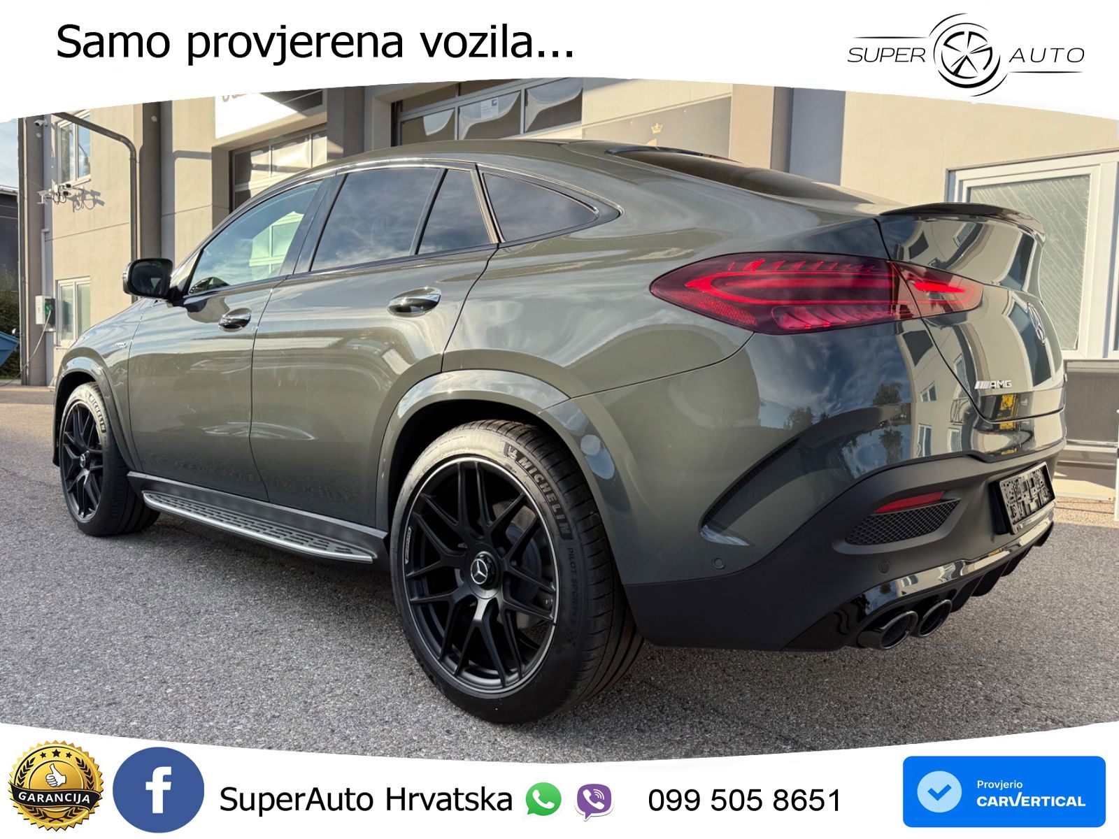 Mercedes AMG GLE Coupe 53 (435 KS) EQ Boost 4MATIC+ AMG SPEEDSHIFT TCT 9G ACC+HEAD+4xGR SJED+360+PANO