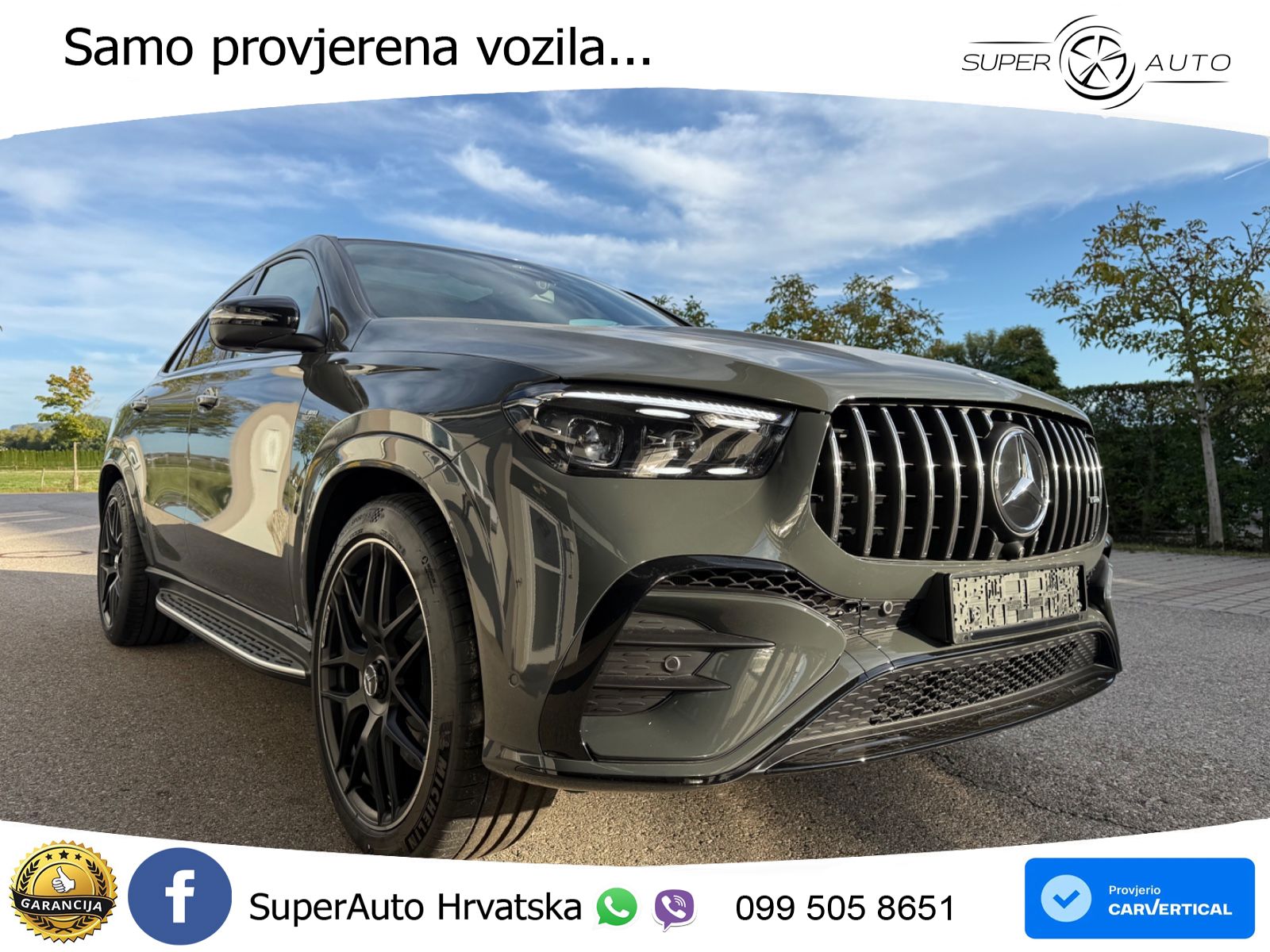 Mercedes AMG GLE Coupe 53 (435 KS) EQ Boost 4MATIC+ AMG SPEEDSHIFT TCT 9G ACC+HEAD+4xGR SJED+360+PANO