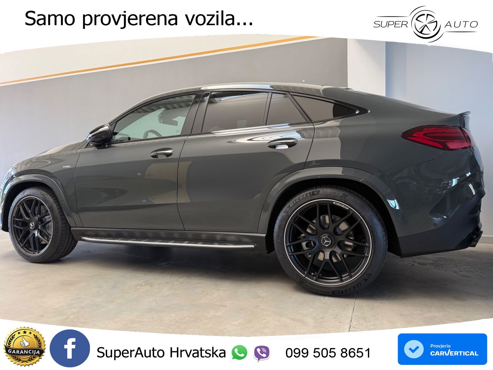 Mercedes AMG GLE Coupe 53 (435 KS) EQ Boost 4MATIC+ AMG SPEEDSHIFT TCT 9G ACC+HEAD+4xGR SJED+360+PANO