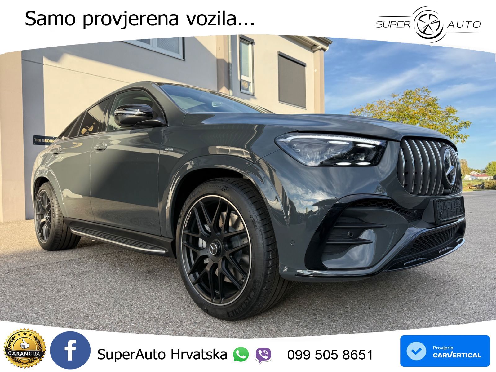 Mercedes AMG GLE Coupe 53 (435 KS) EQ Boost 4MATIC+ AMG SPEEDSHIFT TCT 9G ACC+HEAD+4xGR SJED+360+PANO