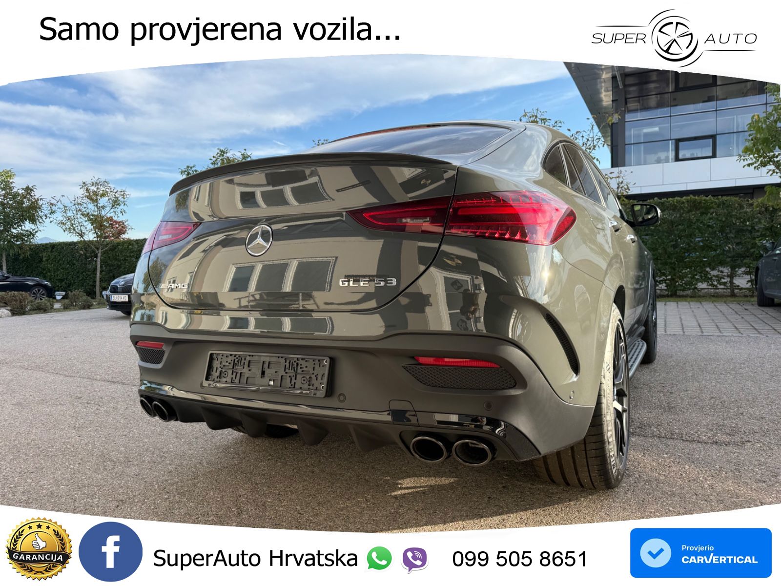Mercedes AMG GLE Coupe 53 (435 KS) EQ Boost 4MATIC+ AMG SPEEDSHIFT TCT 9G ACC+HEAD+4xGR SJED+360+PANO