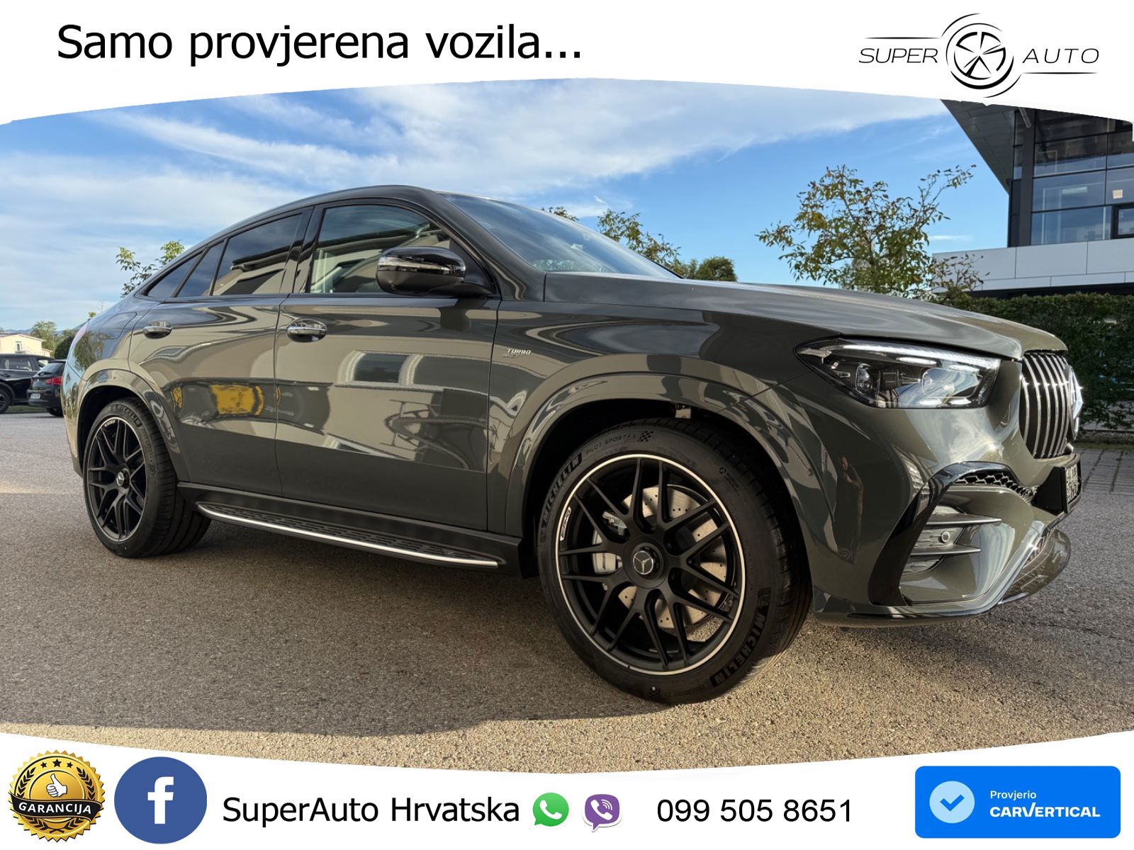 Mercedes AMG GLE Coupe 53 (435 KS) EQ Boost 4MATIC+ AMG SPEEDSHIFT TCT 9G ACC+HEAD+4xGR SJED+360+PANO