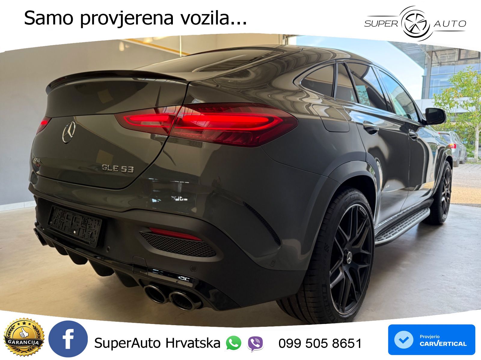 Mercedes AMG GLE Coupe 53 (435 KS) EQ Boost 4MATIC+ AMG SPEEDSHIFT TCT 9G ACC+HEAD+4xGR SJED+360+PANO