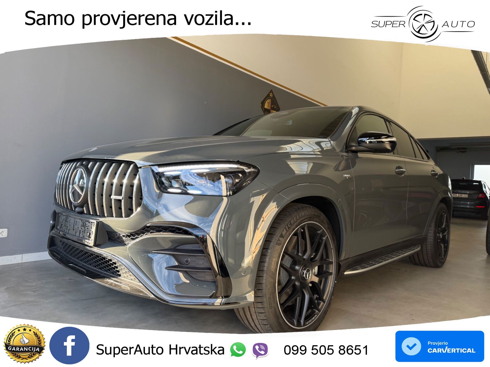 Mercedes AMG GLE Coupe 53 (435 KS) EQ Boost 4MATIC+ AMG SPEEDSHIFT TCT 9G ACC+HEAD+4xGR SJED+360+PANO