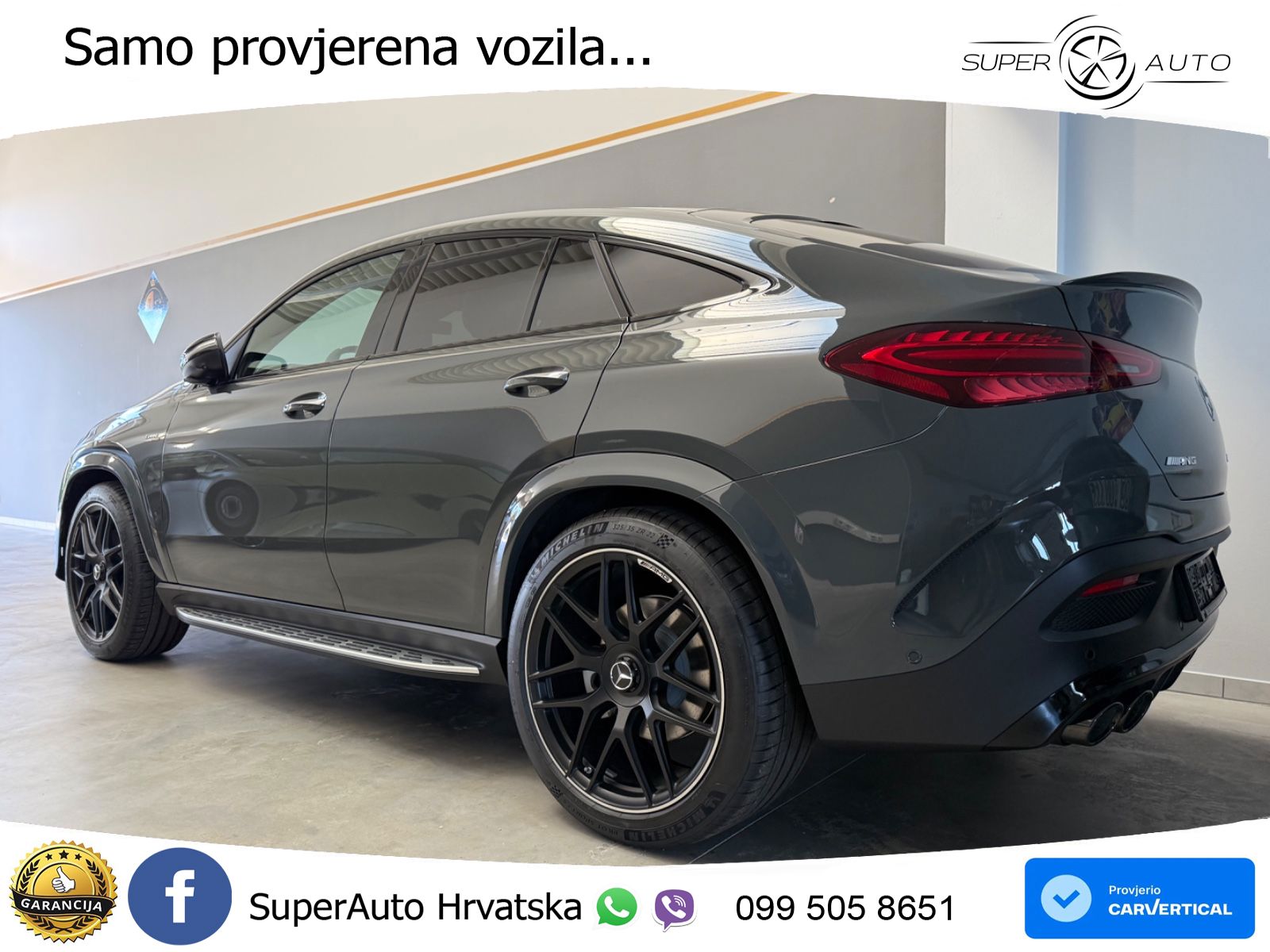 Mercedes AMG GLE Coupe 53 (435 KS) EQ Boost 4MATIC+ AMG SPEEDSHIFT TCT 9G ACC+HEAD+4xGR SJED+360+PANO