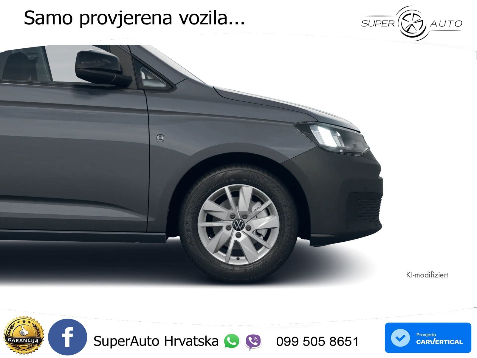 Volkswagen Caddy Basis-Modell 2.0 TDI RFK SHZ AHK GRA DAB K 102 KS