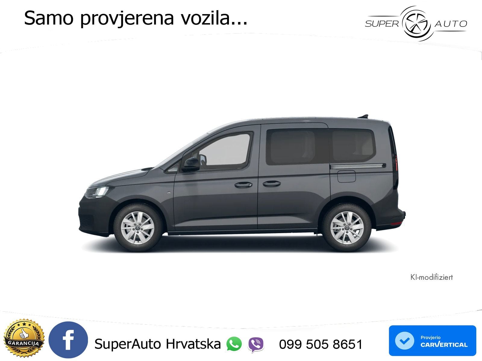 Volkswagen Caddy Basis-Modell 2.0 TDI RFK SHZ AHK GRA DAB K 102 KS
