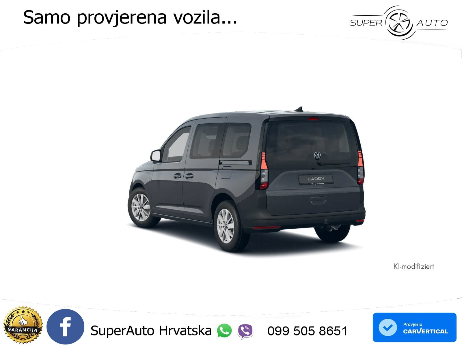 Volkswagen Caddy Basis-Modell 2.0 TDI RFK SHZ AHK GRA DAB K 102 KS