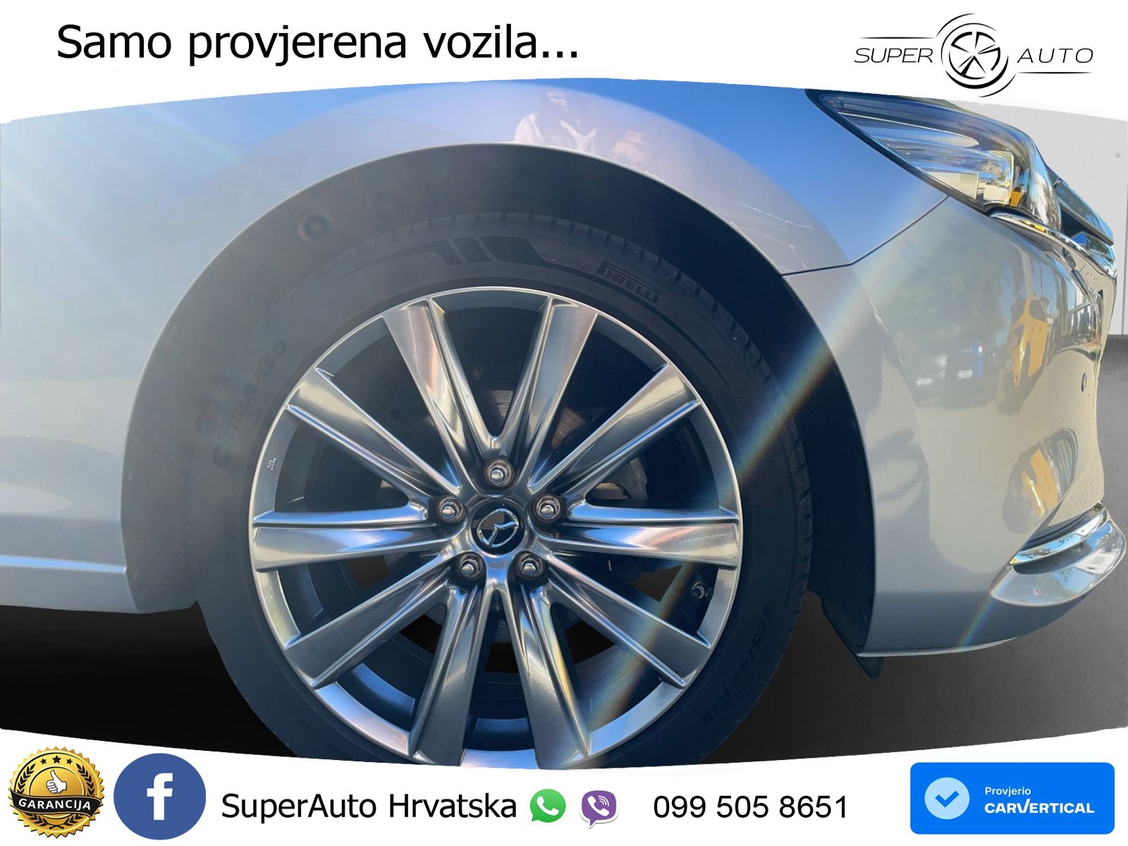 Mazda 6 Sport Combi 2.5 SKYACTIV-G (194 KS) SKYACTIV-Drive MATRIX+GR SJED+KAM