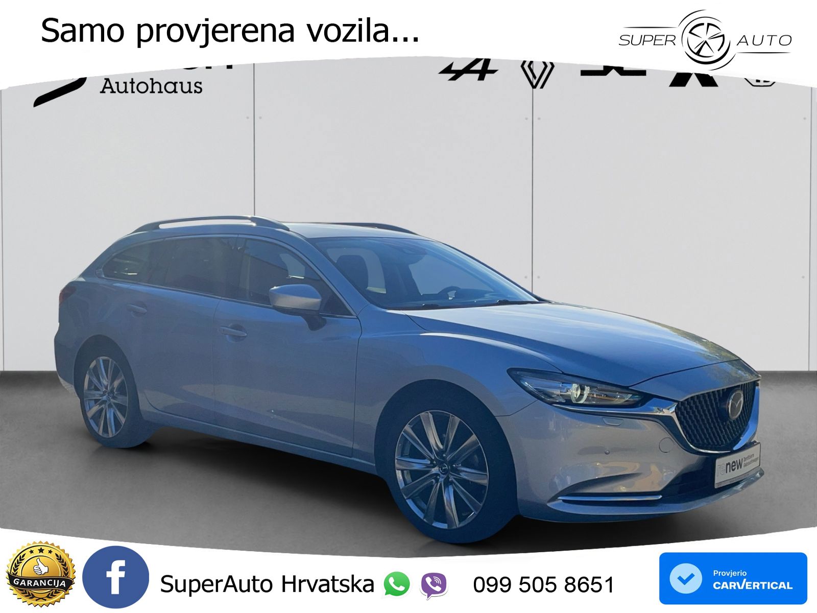 Mazda 6 Sport Combi 2.5 SKYACTIV-G (194 KS) SKYACTIV-Drive MATRIX+GR SJED+KAM