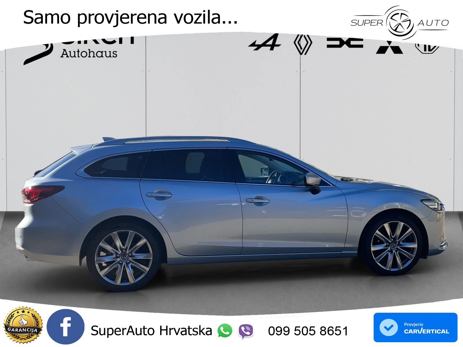 Mazda 6 Sport Combi 2.5 SKYACTIV-G (194 KS) SKYACTIV-Drive MATRIX+GR SJED+KAM