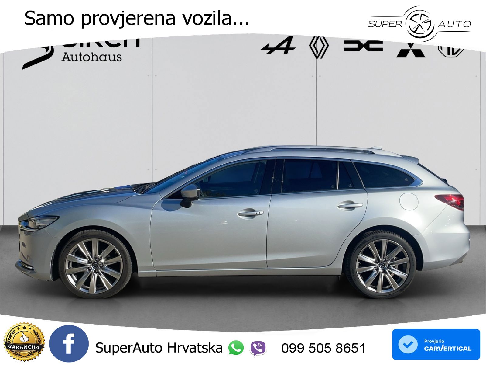 Mazda 6 Sport Combi 2.5 SKYACTIV-G (194 KS) SKYACTIV-Drive MATRIX+GR SJED+KAM