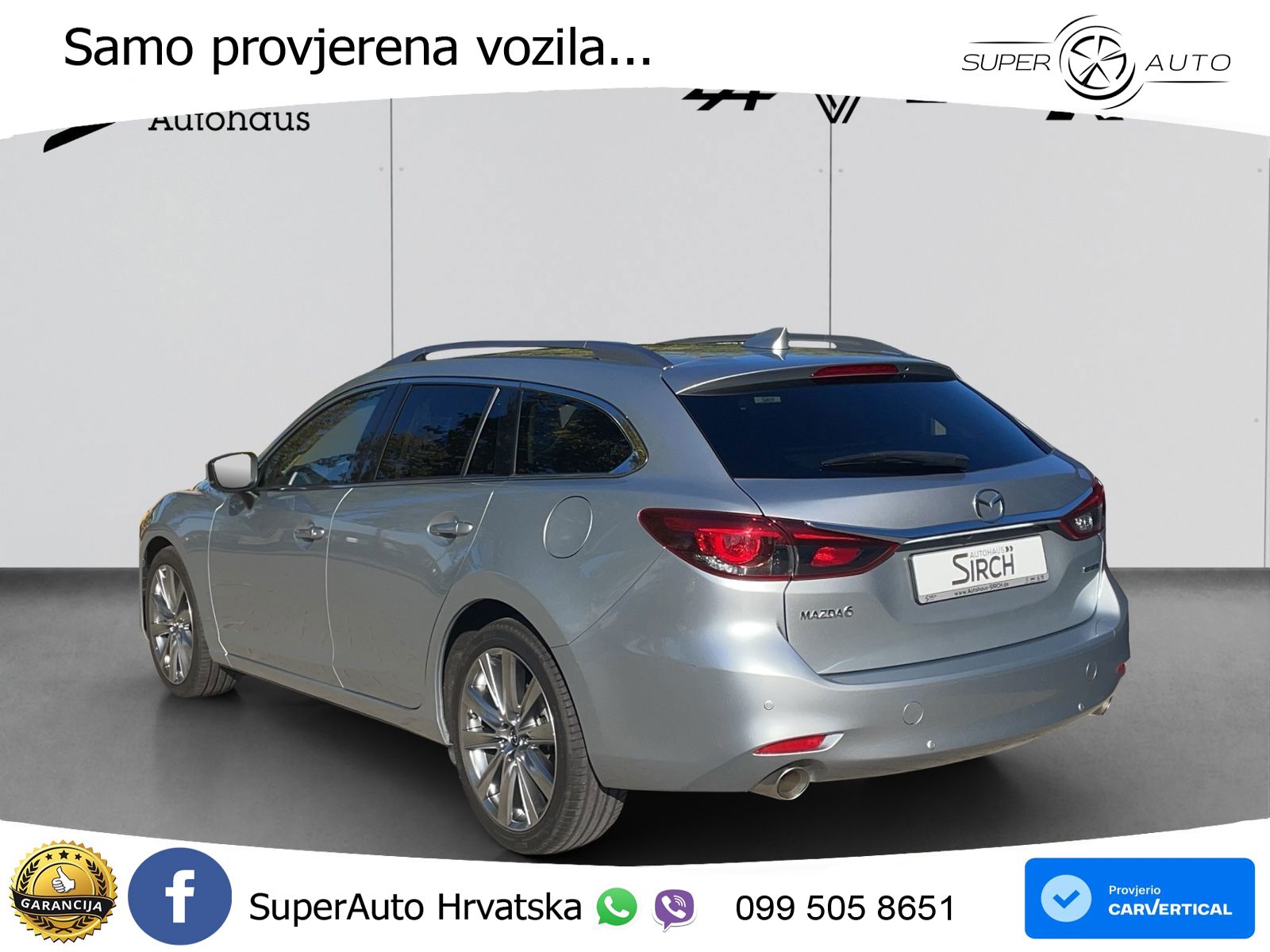Mazda 6 Sport Combi 2.5 SKYACTIV-G (194 KS) SKYACTIV-Drive MATRIX+GR SJED+KAM