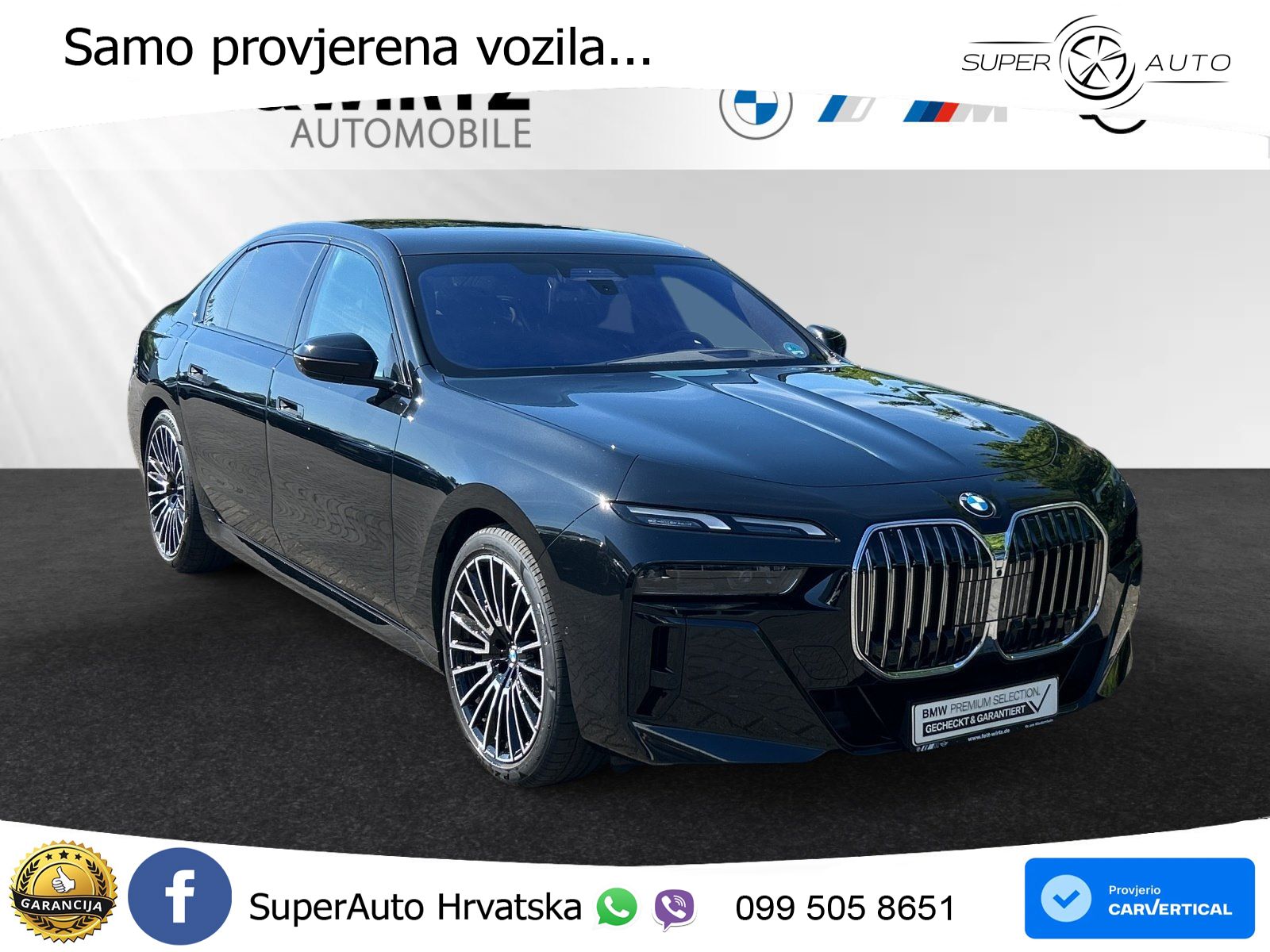 BMW 740d (299 KS) xDrive Steptronic M Sport LED+GR SJED+ACC