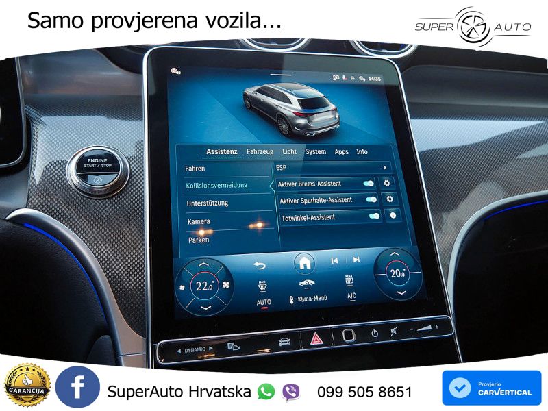 Mercedes GLC 220d (197 KS) 4MATIC 9G-TRONIC AMG ACC+GR SJED+360+PANO
