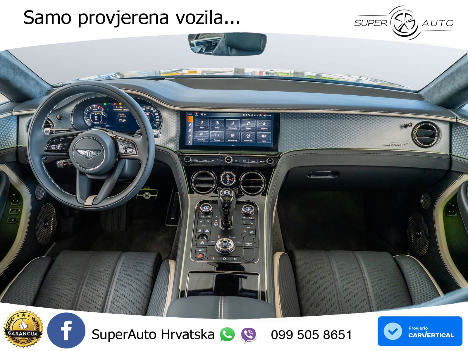 Bentley Continental GT IV 4.0 V8 TFSi (782 KS) AWD DCT ACC+HEAD+GR SJED+360+PANO