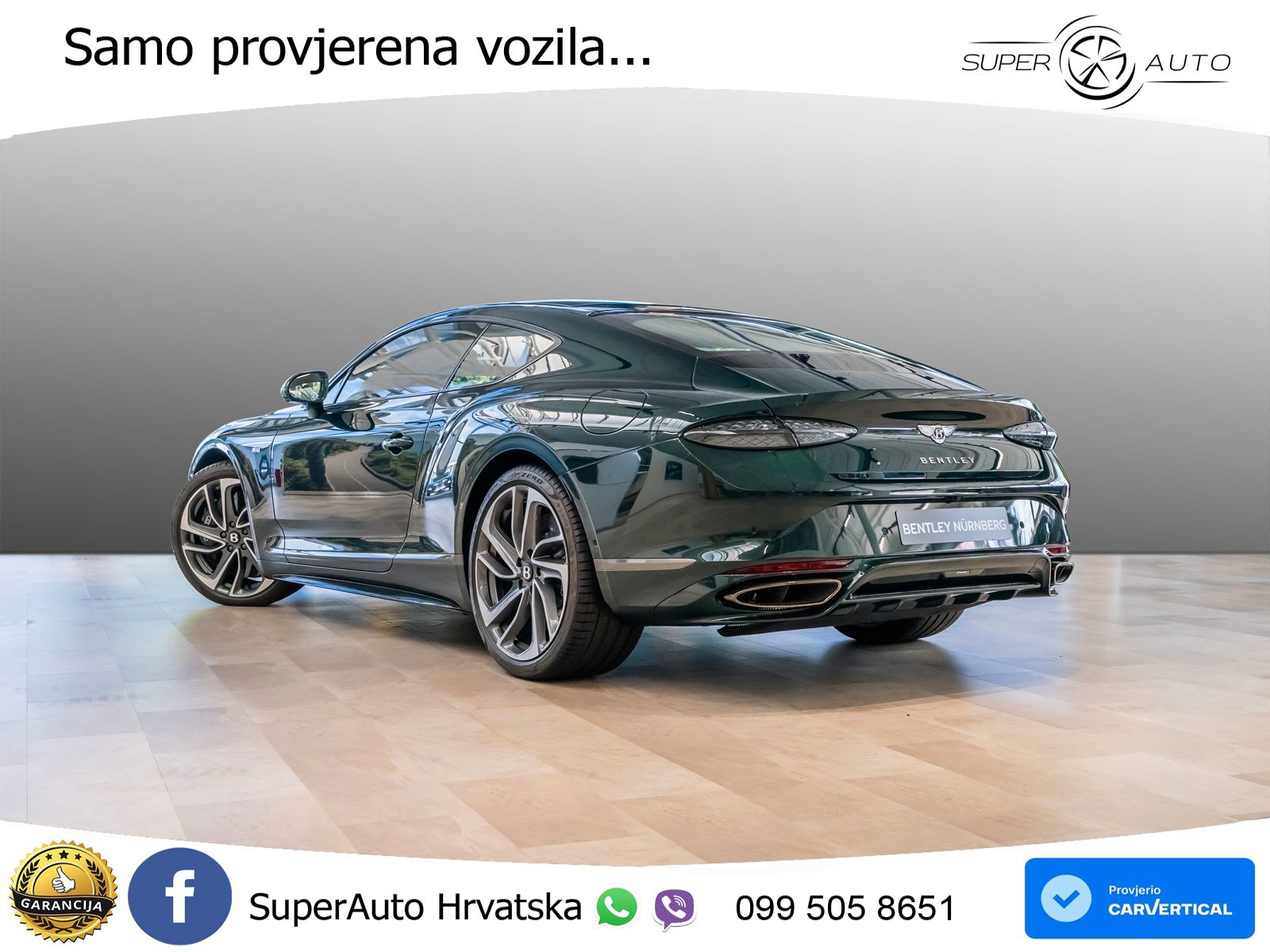 Bentley Continental GT IV 4.0 V8 TFSi (782 KS) AWD DCT ACC+HEAD+GR SJED+360+PANO