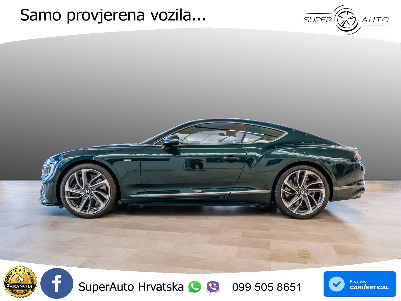 Bentley Continental GT IV 4.0 V8 TFSi (782 KS) AWD DCT ACC+HEAD+GR SJED+360+PANO