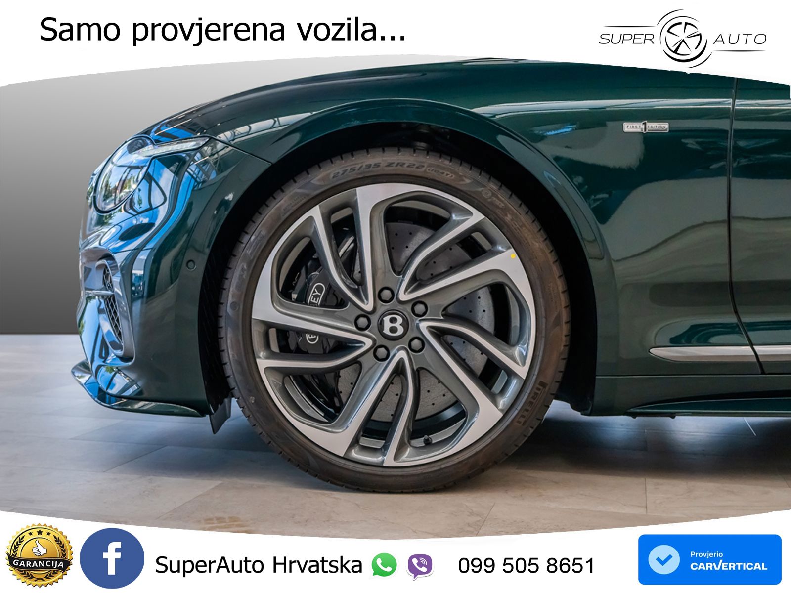 Bentley Continental GT IV 4.0 V8 TFSi (782 KS) AWD DCT ACC+HEAD+GR SJED+360+PANO