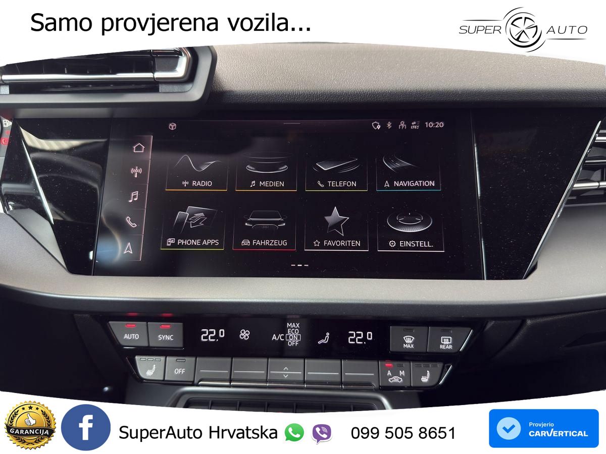 Audi A3 35 TFSI (150 KS) S tronic LED+GR SJED+ACC