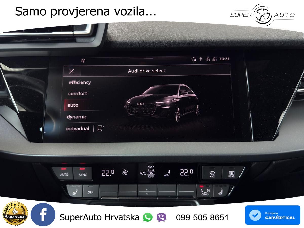 Audi A3 35 TFSI (150 KS) S tronic LED+GR SJED+ACC