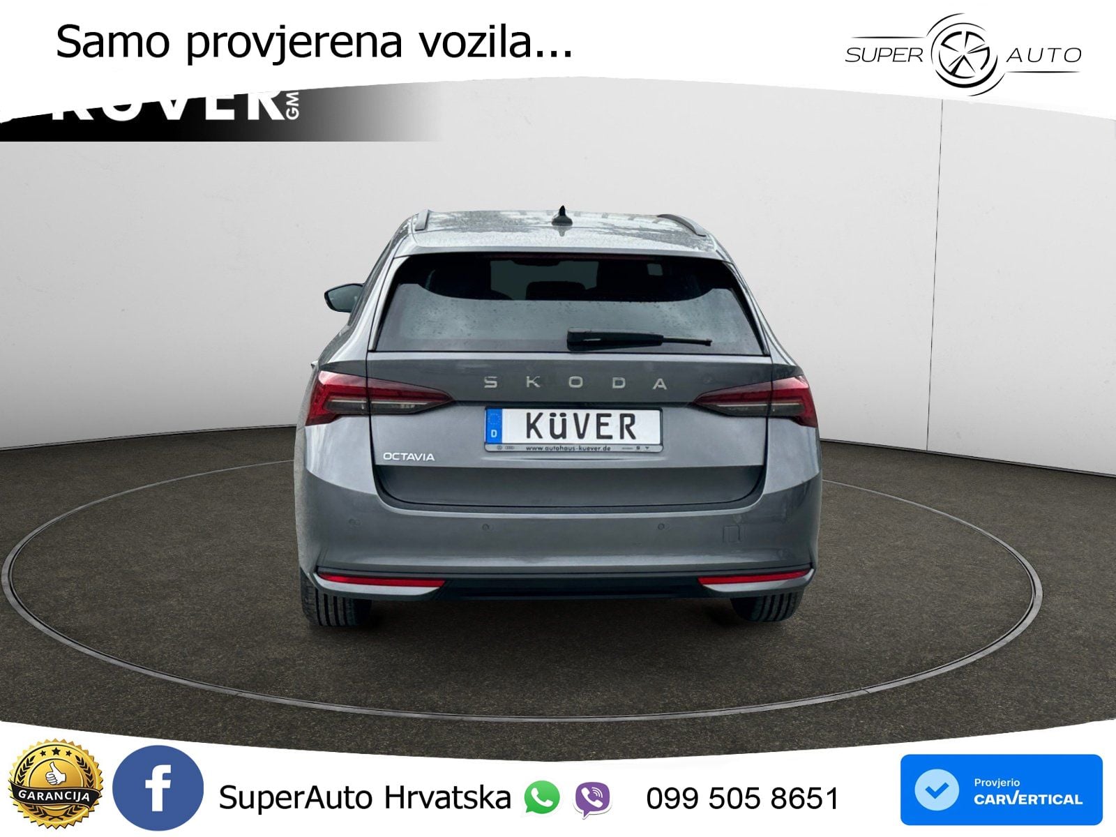 Škoda Octavia Combi 2.0 TDI (150 KS) DSG Selection LED+GR SJED+ACC
