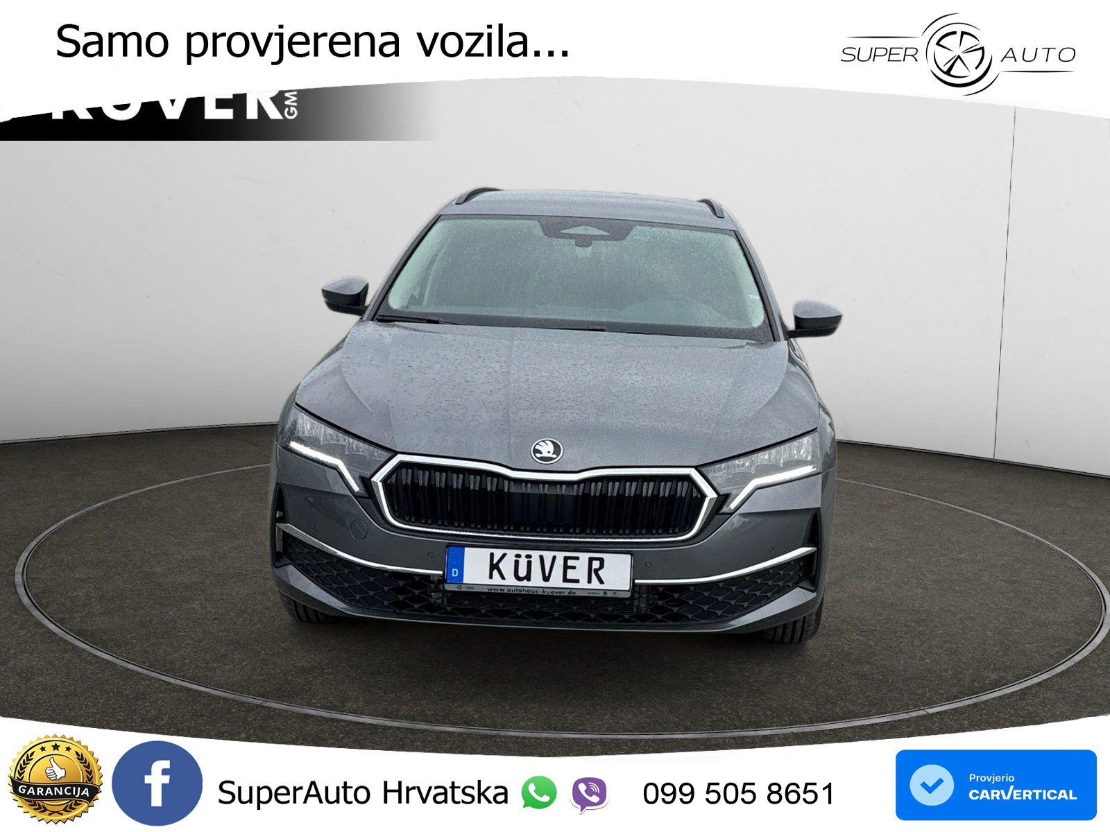 Škoda Octavia Combi 2.0 TDI (150 KS) DSG Selection LED+GR SJED+ACC