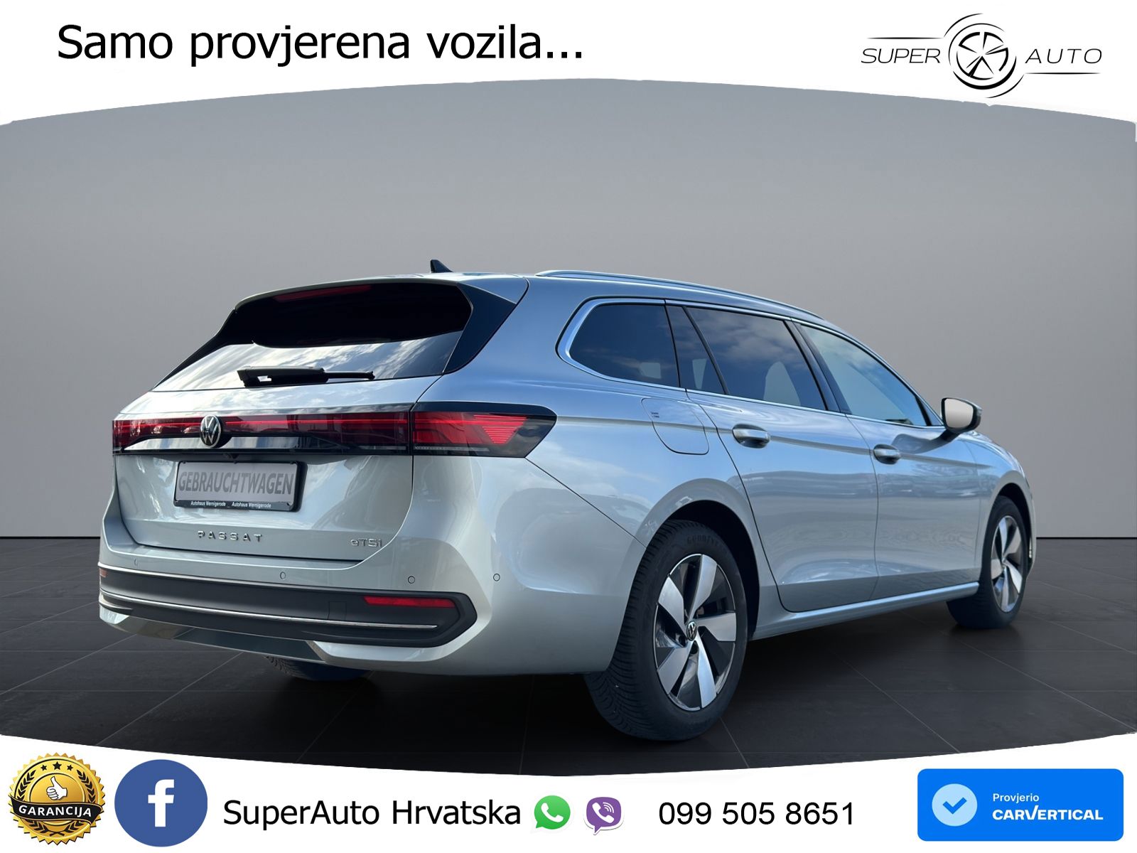 Volkswagen Passat Variant 1.5 eTSI (150 KS) DSG LED+GR SJED+ACC