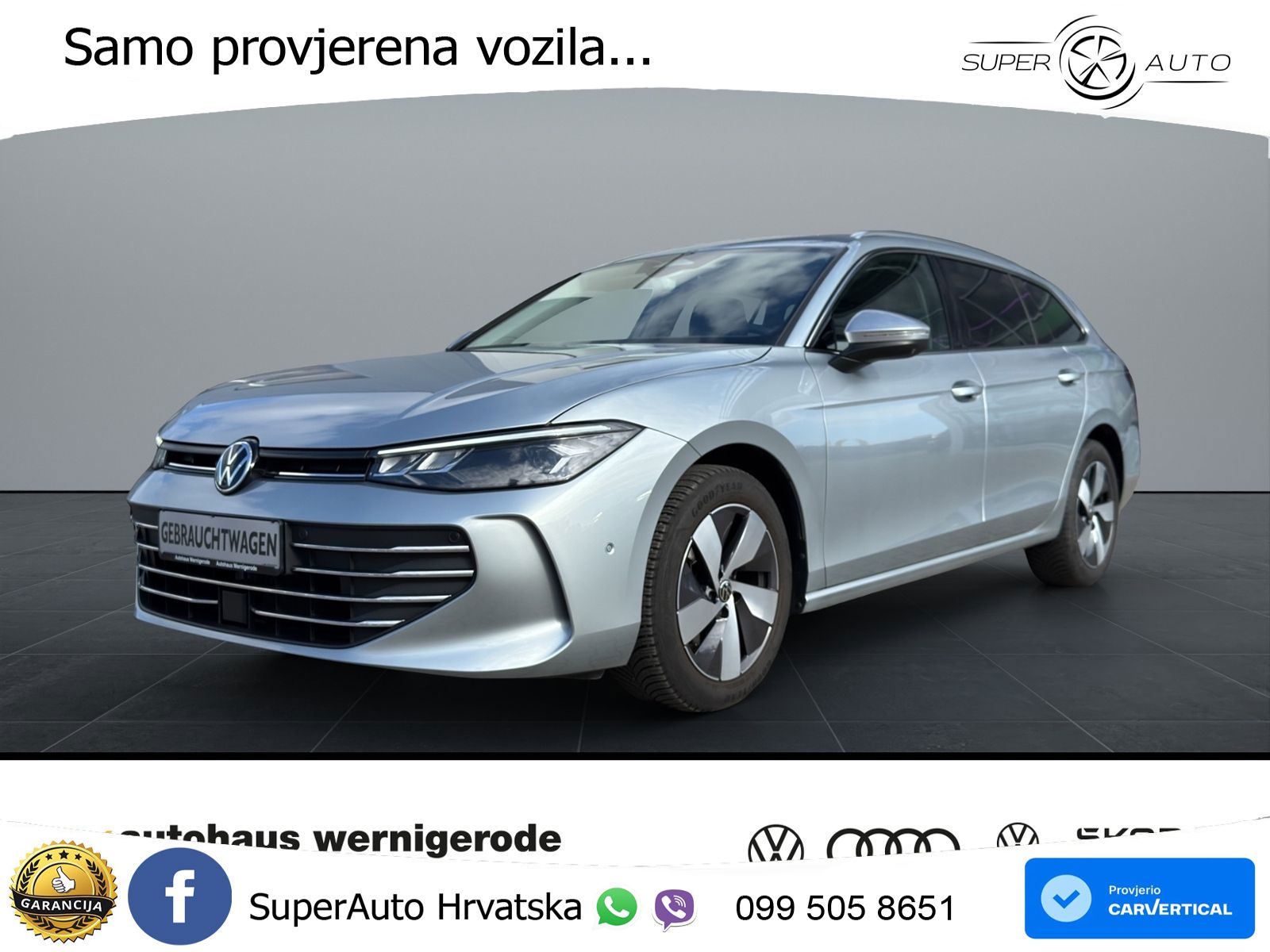 Volkswagen Passat Variant 1.5 eTSI (150 KS) DSG LED+GR SJED+ACC