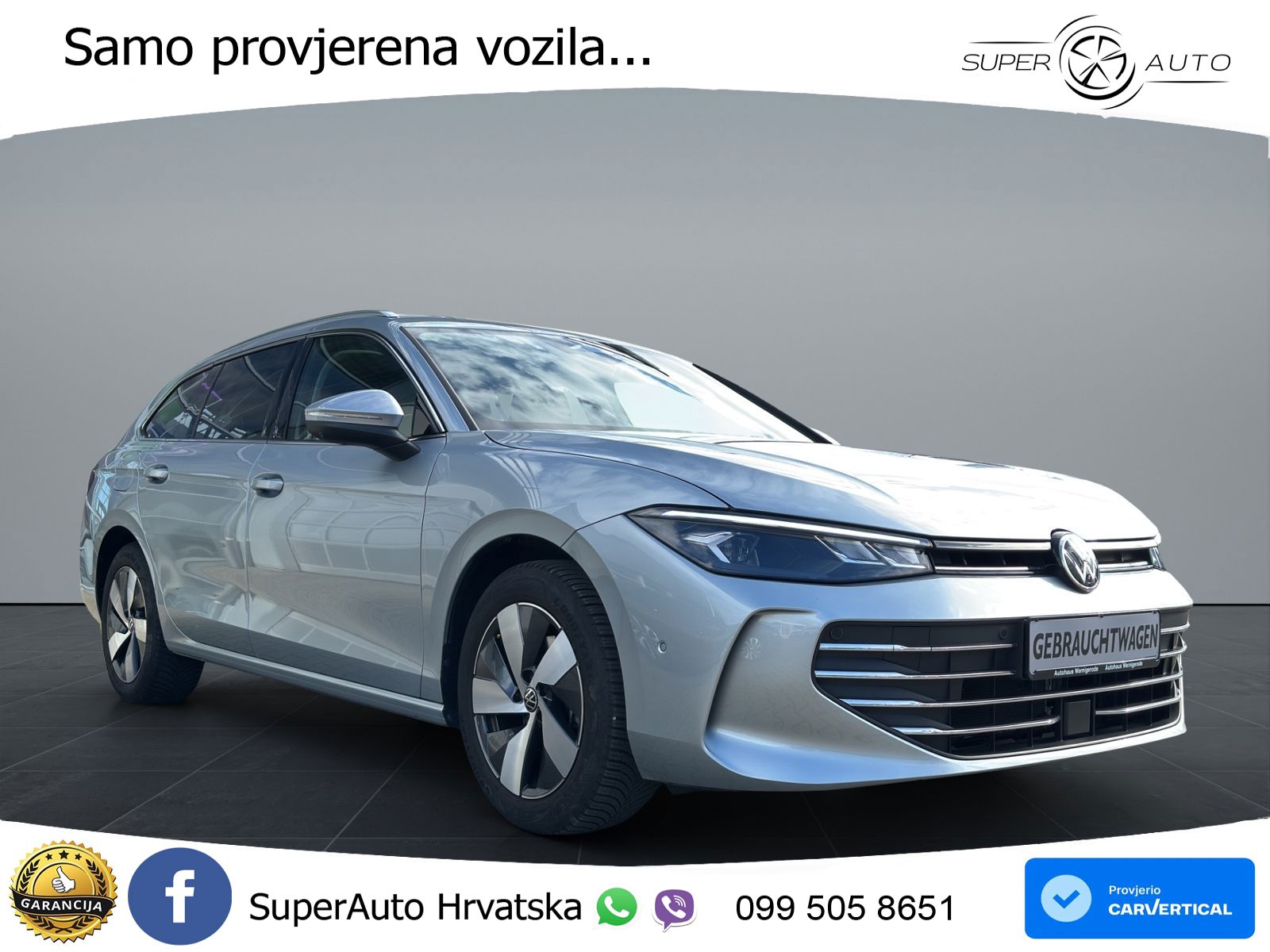 Volkswagen Passat Variant 1.5 eTSI (150 KS) DSG LED+GR SJED+ACC
