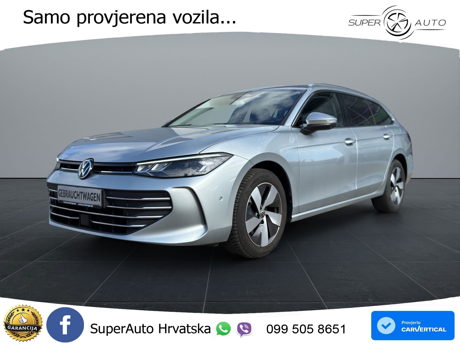 Volkswagen Passat Variant 1.5 eTSI (150 KS) DSG LED+GR SJED+ACC