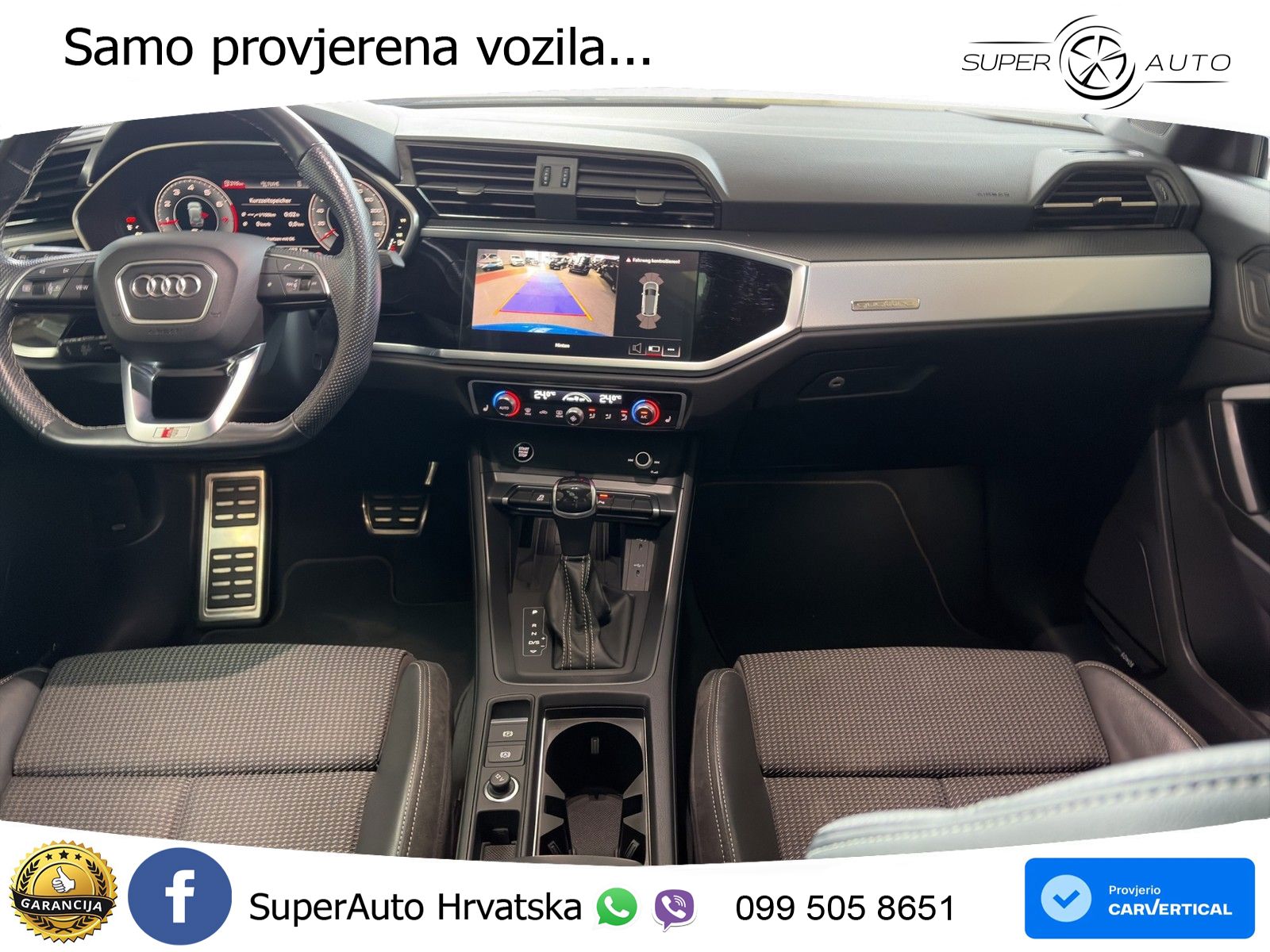 Audi Q3 40 TFSI (190 KS) quattro S tronic S line MATRIX+GR SJED+KAM